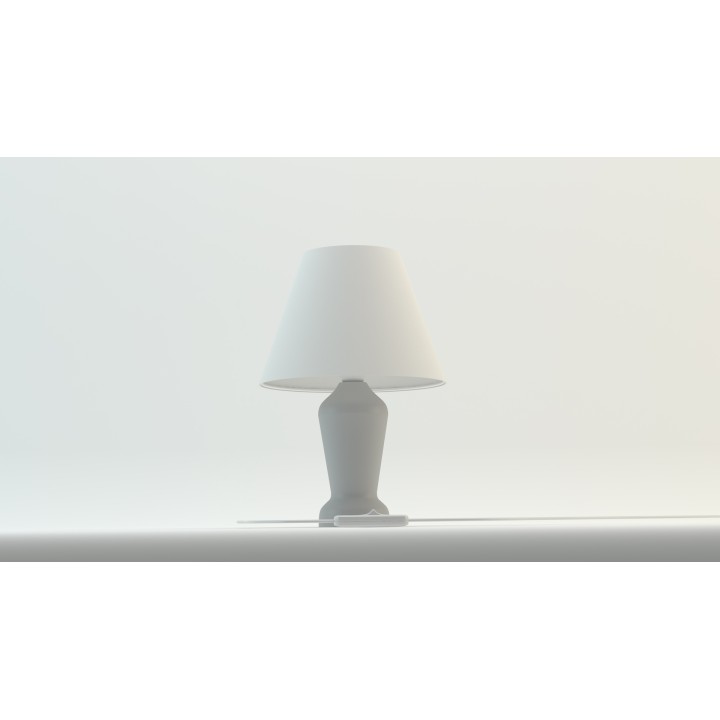 Tischlampe MONA - grau