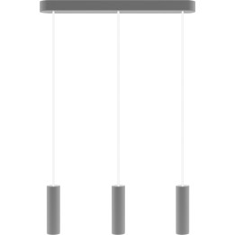 Madera Pendelleuchte /grau/3-flammig
