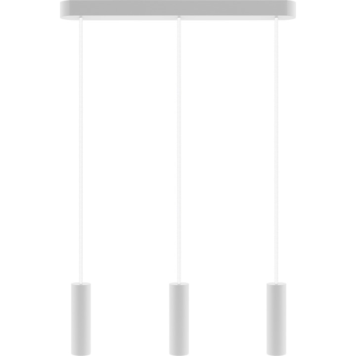 Madera Pendelleuchte /weiß/3-flammig