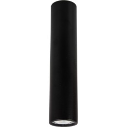 Madera Deckenspot / 20cm / schwarz