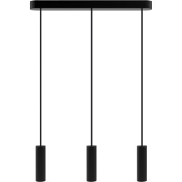Madera Pendelleuchte /schwarz/3-flammig