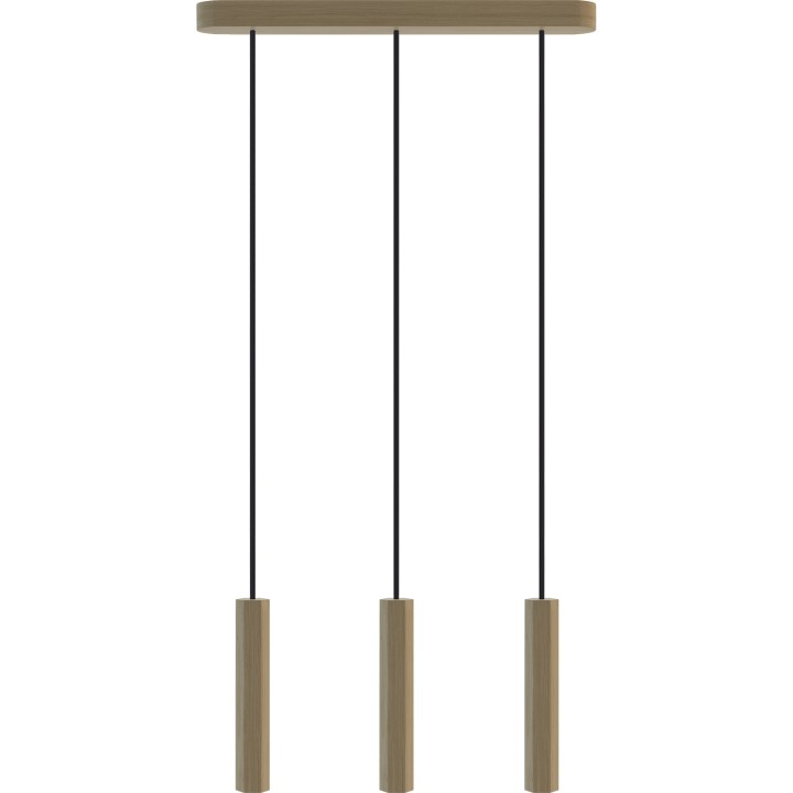 Madera Hexa Pendelleuchte /Eiche/3-flammig