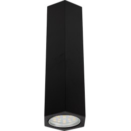 Madera Hexa Deckenspot /15cm/schwarz