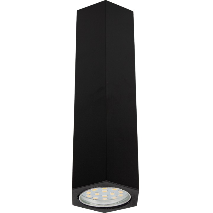 Madera Hexa Deckenspot /15cm/schwarz