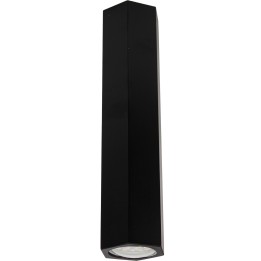 Madera Hexa Deckenspot /20cm/schwarz