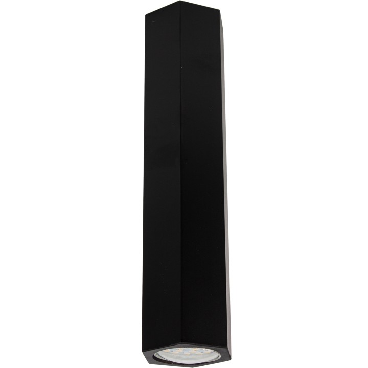 Madera Hexa Deckenspot /20cm/schwarz