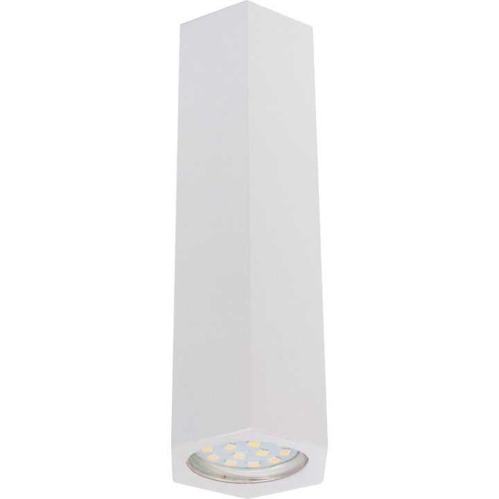 Madera Hexa Deckenspot /15cm/weiß
