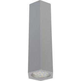 Madera Hexa Deckenspot /15cm/grau