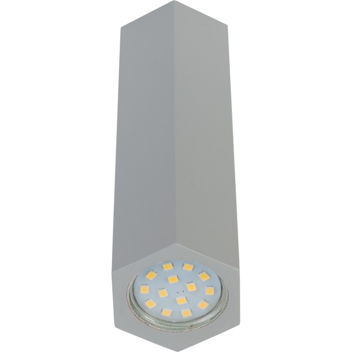 Madera Hexa Deckenspot /15cm/grau