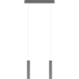 Madera Hexa Pendelleuchte /grau/2-flammig