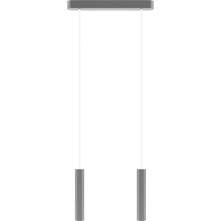 Madera Hexa Pendelleuchte /grau/2-flammig