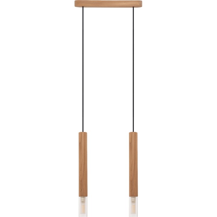 Madera2 Pendelleuchte /eiche/3-flammig/rund