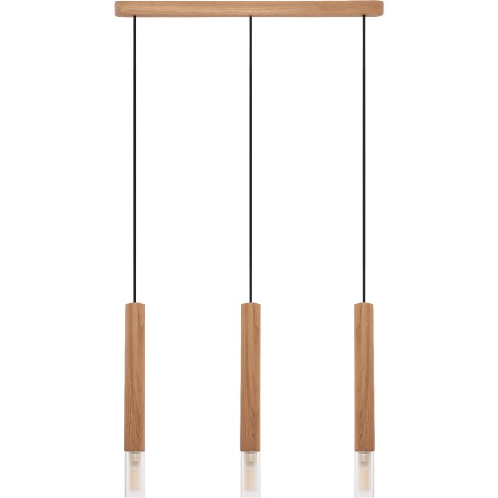 Madera2 Pendelleuchte /eiche/3-flammig