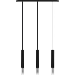 Madera2 Pendelleuchte /schwarz/3-flammig