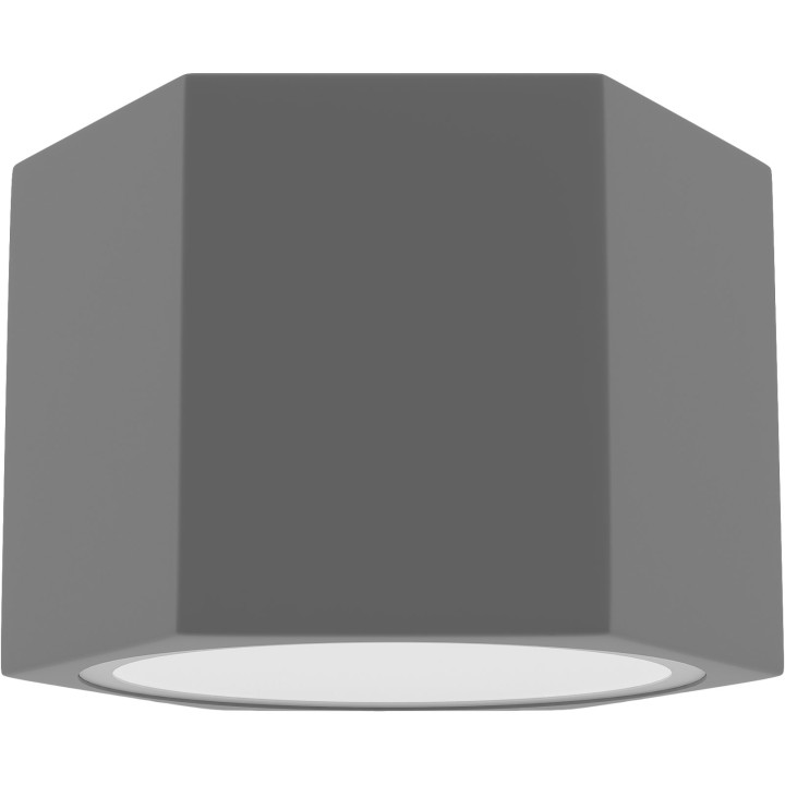 HEXA ES111 Deckenspot / grau