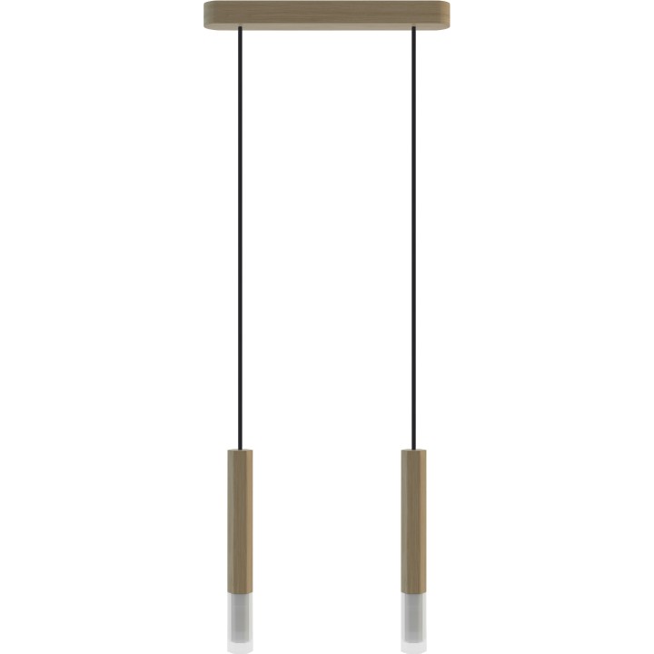 Madera2 Hexa Pendelleuchte/eiche/2-flammig