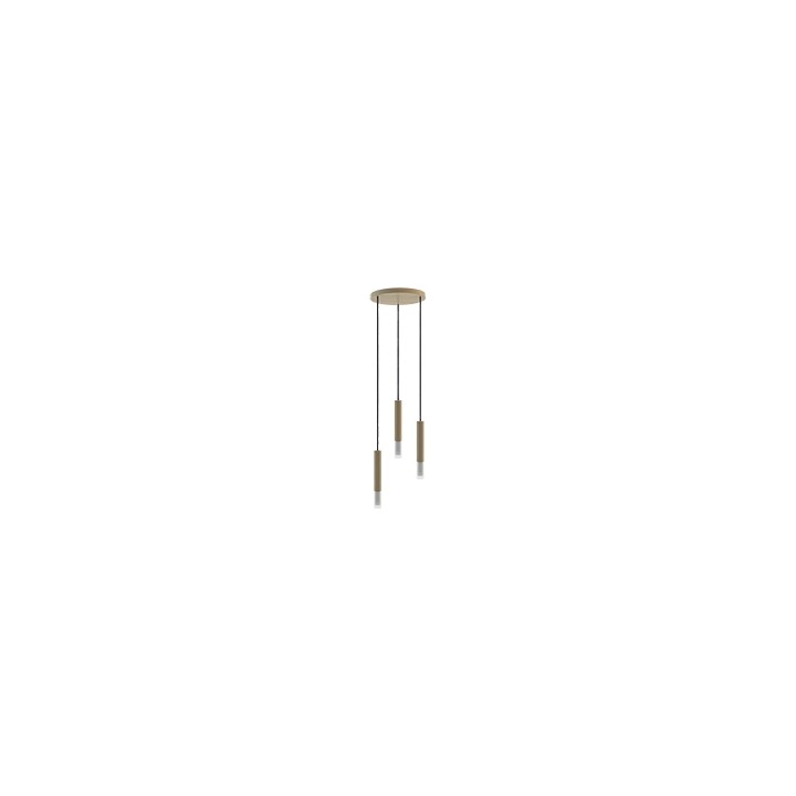 Madera2 Hexa Pendelleuchte/eiche/3-flammig/rund