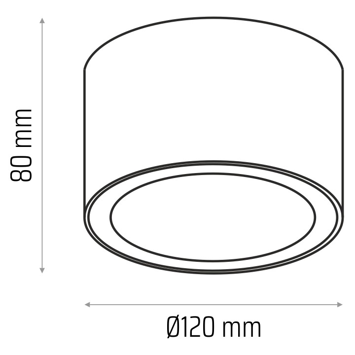 Big Spot ES111 / weiß