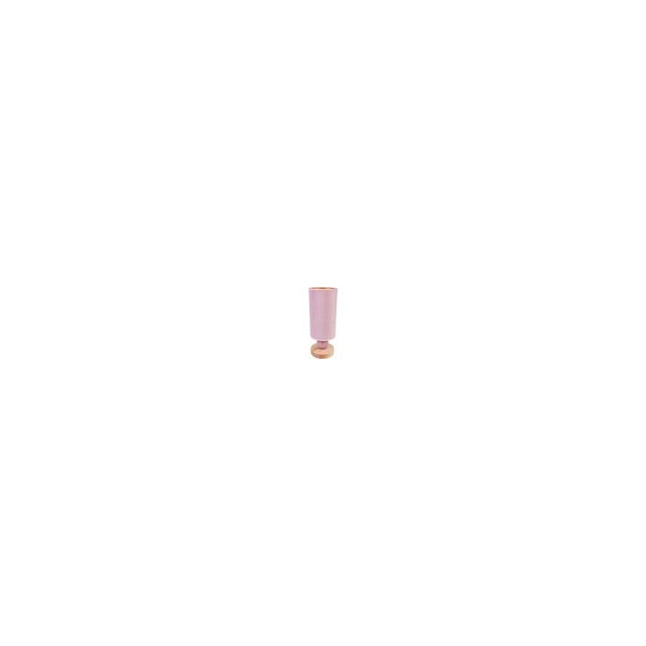 Nachttischlampe BOLLA - Zartrosa