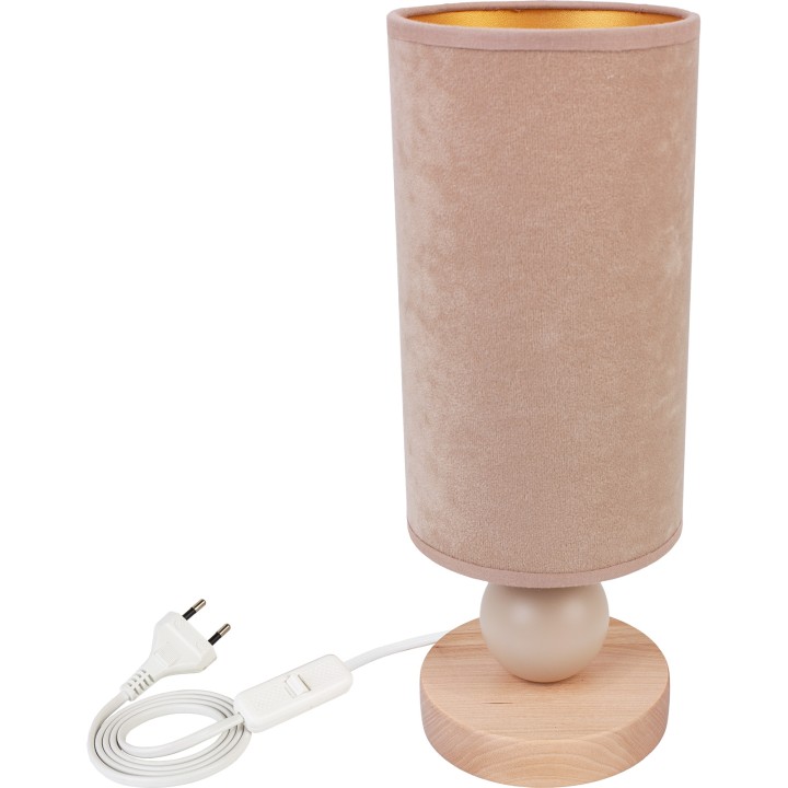 Nachttischlampe BOLLA - Beige