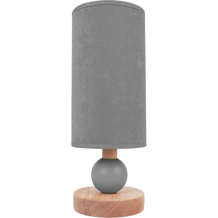 Nachttischlampe BOLLA - Grau