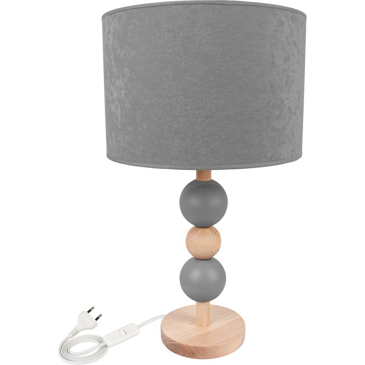 Tischlampe BOLLA - Grau