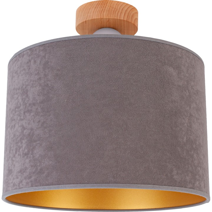 Bolla Deckenleuchte /30cm/grau