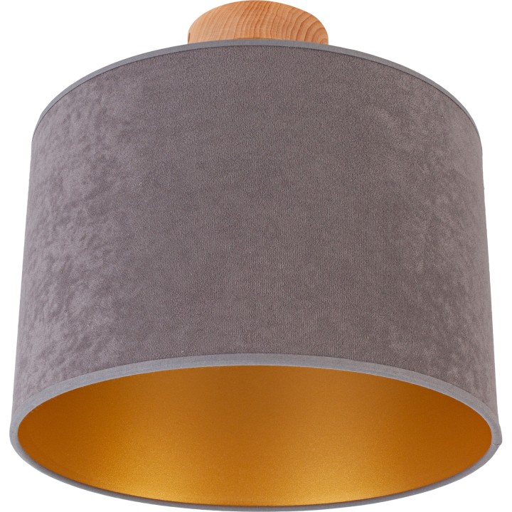 Bolla Deckenleuchte /30cm/grau