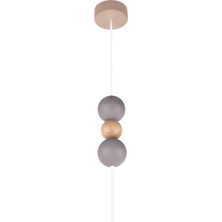 Bolla Hängeleuchte /40cm/grau