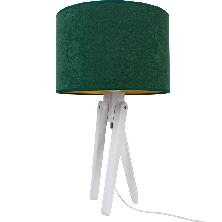 Tischlampe TRIVET - (weiß/waldgrün)