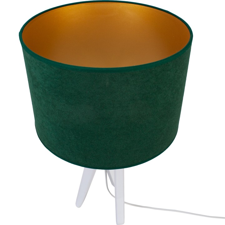 Tischlampe TRIVET - (weiß/waldgrün)