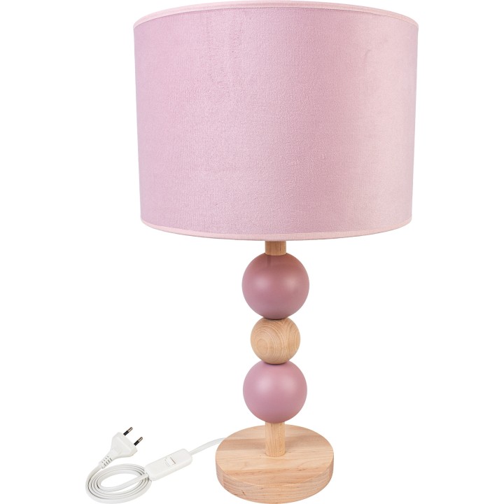 Tischlampe BOLLA - Zartrosa