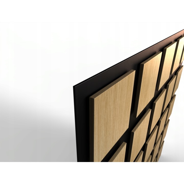 3D-Dekorpaneel-Wandlamellen