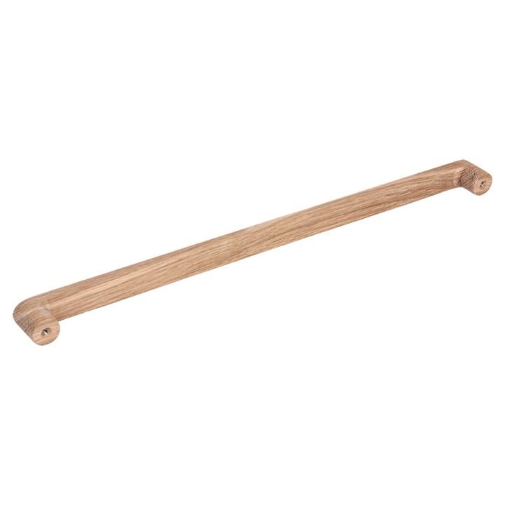 Abgerundeter Möbelgriff aus Holz, 50 cm