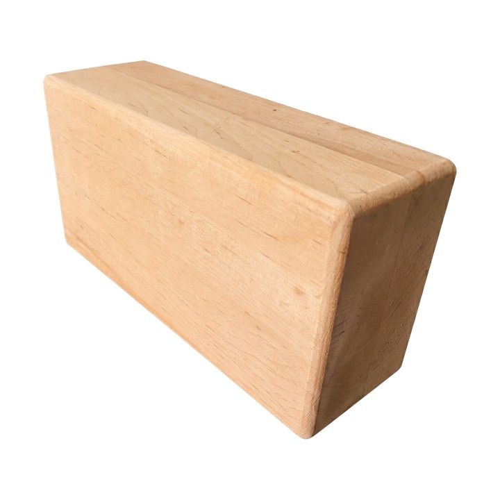 Yoga-Würfel aus Holz