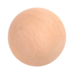 Kugel aus Erlenholz, Durchmesser 75 mm