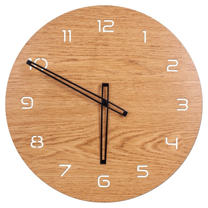 Wanduhr aus Holz