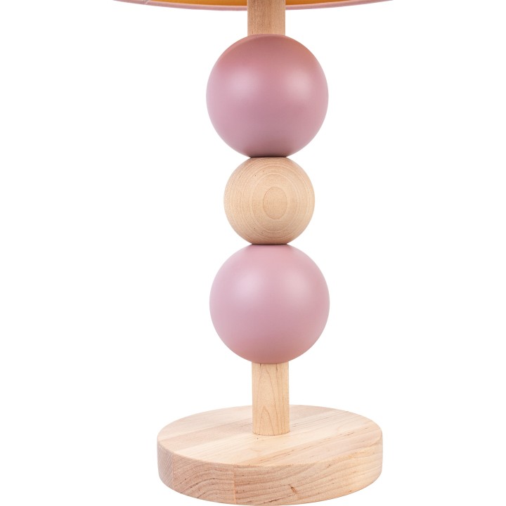 Tischlampe BOLLA - Zartrosa