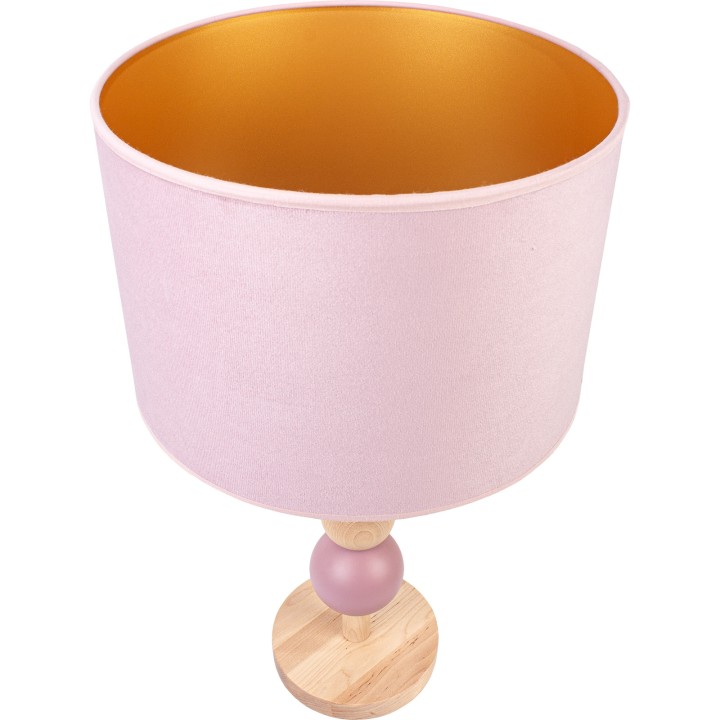 Tischlampe BOLLA - Zartrosa