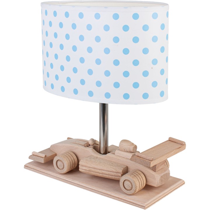 Kindertischlampe Rennwagen