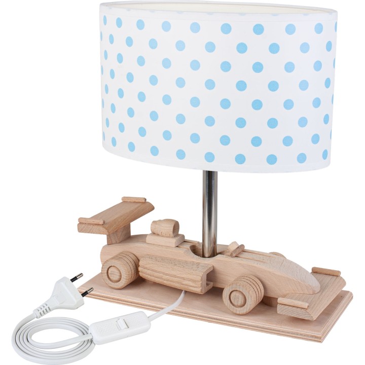 Kindertischlampe Rennwagen