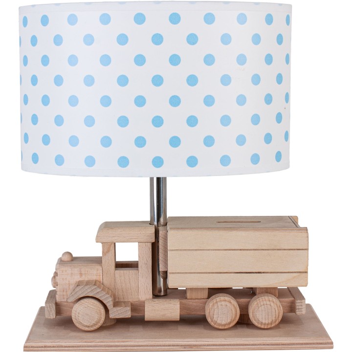 Tischlampe für Kinder LKW-Spardose