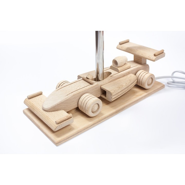Kindertischlampe Rennwagen
