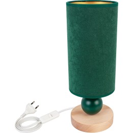 Nachttischlampe BOLLA - Waldgrün