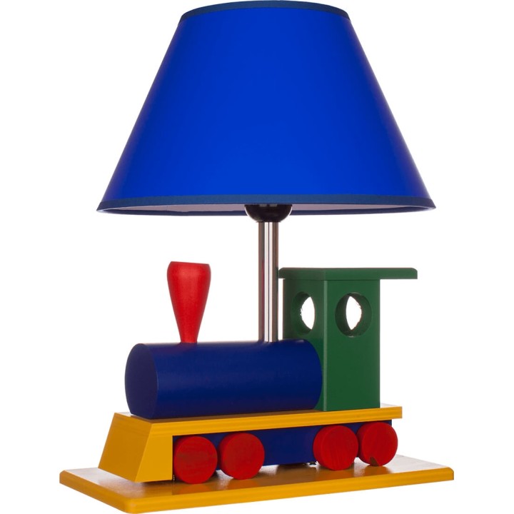 Tischlampe Lokomotive - mehrfarbig
