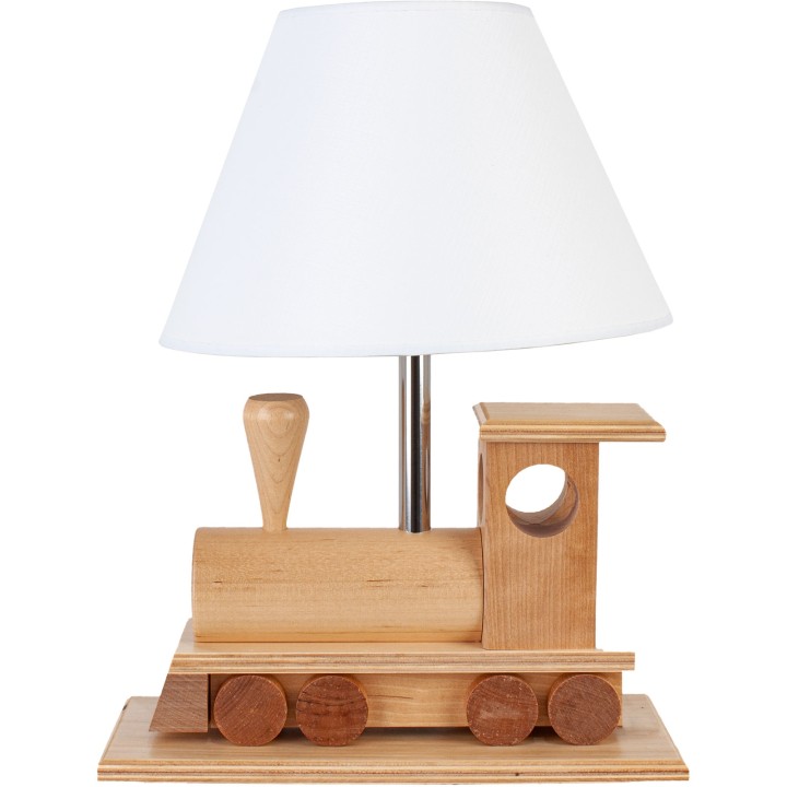 Tischlampe Lokomotive - natur