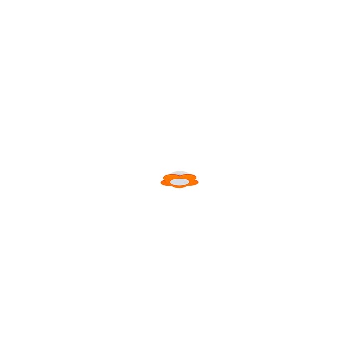 LED Deckenleuchte FIORE – orange