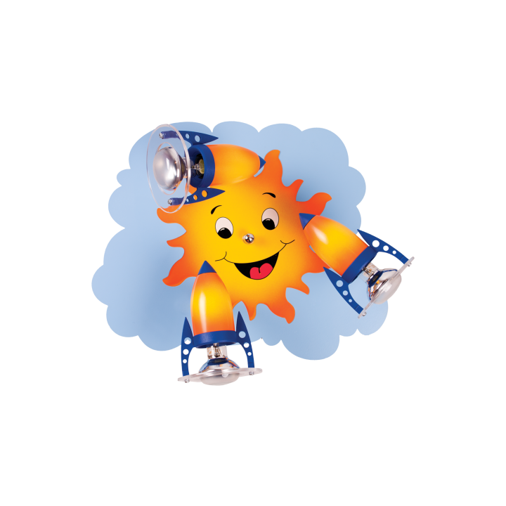 Kinder Deckenleuchte SONNE 1