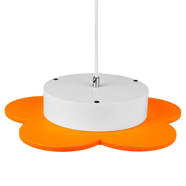 LED Hängeleuchte FIORE - orange