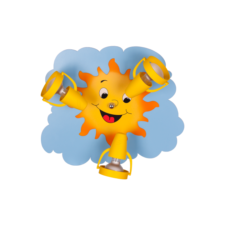 Kinder Deckenleuchte SONNE 3